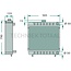 GRANIT Radiator Steyr Serie Profi, Profi CVT, New Holland Serie TS, TS-A, Case IH Serie Farmall, MXU - 74702375, 87306756, 82033796, 82033774, I87306756, 87574206, 82027546, 84485110