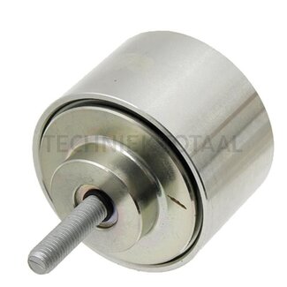 GRANIT Pulley engine cooling Ø 75 mm with bolt Case IH, Steyr, New Holland