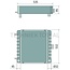 GRANIT Radiateur Case IH Serie B, 743 XL, 745 XL, 844 XL, 845 XL - 74702421, 3399930R2, 3399930R1