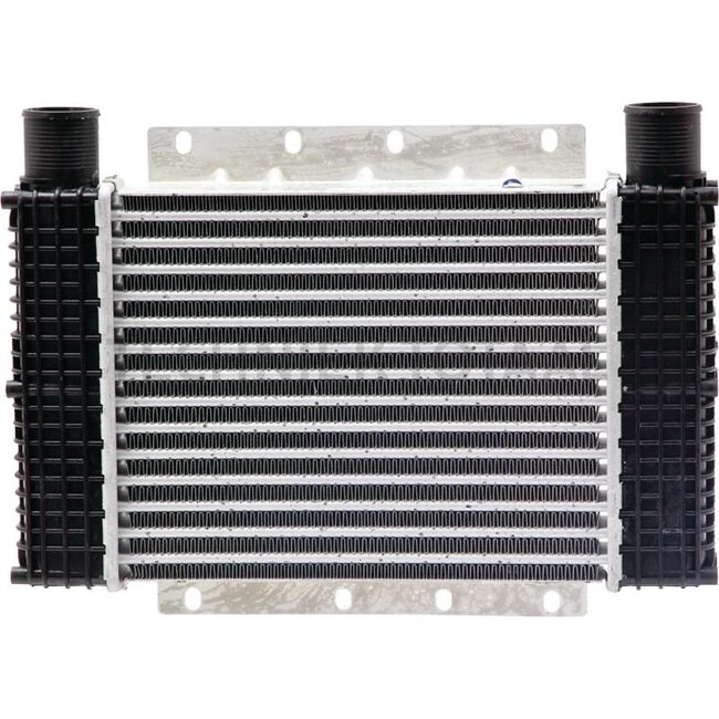 GRANIT Intercooler - 74702451, 84408680, 447009N, I84408680, CI 544 000P | Afmetingen: Inlaat Ø: 50 mm, Uitlaat-Ø: 50 mm, Gesoldeerde koelribben, Kunststof watertank mm | Netto lengte: 262 mm | Netto breedte: 329 mm | Netto diepte: 50 mm