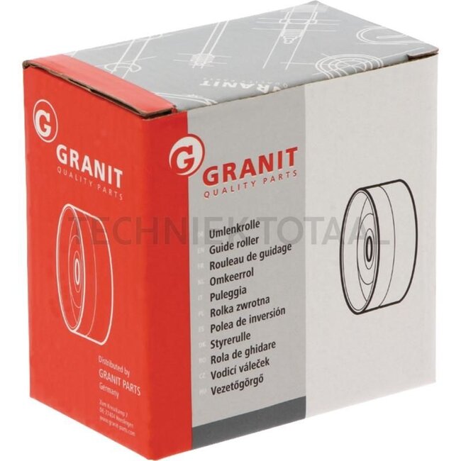 GRANIT Spanrol voor v-snaarspanner van waterpomp - 74706238, F934201040250, F934201040230