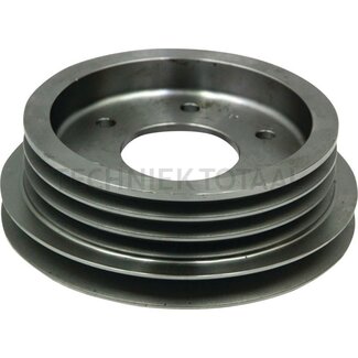 GRANIT Pulley for water pump - Dimensions: Hole 6 x Ø 9 Inner Ø 55 Outer Ø 148/172 mm