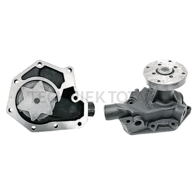 GRANIT Waterpomp ohne Riemenscheibe, mit Dichtung - 74712003, RE546935, RE60489, RE26955, RE46238, AR92417, AR92416, AR92903, RE46257, RE40151, AR92418 | Uitvoering: zonder poelie, met pakking | Menke-Nr.: 69331