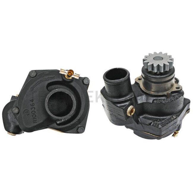 GRANIT Water pump with seal - Engine type: 6076 - RE68230, RE500214, RE49540, RE68229, RE39121