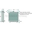 GRANIT Radiator Fiat G 170 - G 240, Ford 8670-8970A | 86013980