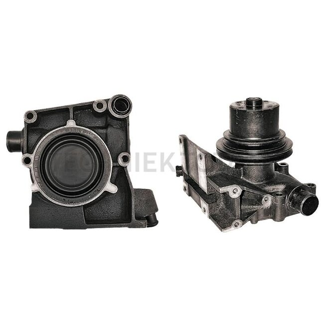 GRANIT Wasserpumpe mit Doppelriemenscheibe Ø 110/154 mm, Befestigungsbohrung Gewinde 4 x M8 - 74721000, 130800050005, 130800060008, 130800060901E, 140800060014 | passend für: Steyr 540, 545, 548A, 650, 658, 658A, 760, 768, 768A, 670, 8045, 8045A, 942, 948, 40, 5