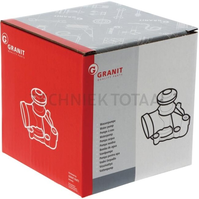GRANIT Wasserpumpe mit Dichtung - 74799065, 15534-73030, 15443-73032, 1553473030 | passend für: Kubota