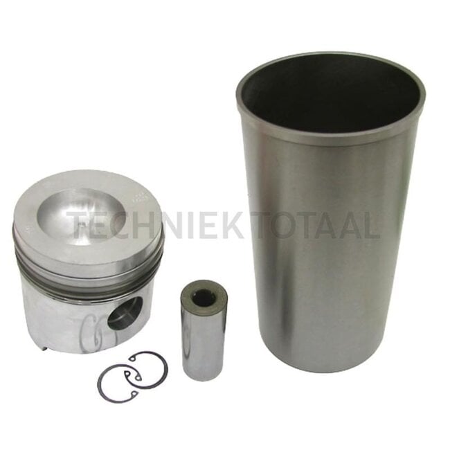 KS Piston set complete 4 rings, Ø 105 mm gudgeon pin Ø 32 x 82 mm combustion chamber Ø 62 mm - 7701032473, 7701200914