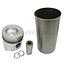 KS Piston set complete 4 rings, Ø 105 mm gudgeon pin Ø 32 x 82 mm combustion chamber Ø 62 mm - 7701032473, 7701200914