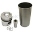 KS Zuiger en cilinderset 4 veren, Ø: 105 mm, pistonpen Ø: 35 x 82 mm, verbrandingskamer Ø: 62 mm - 75760003, 7701032472, 7701023376