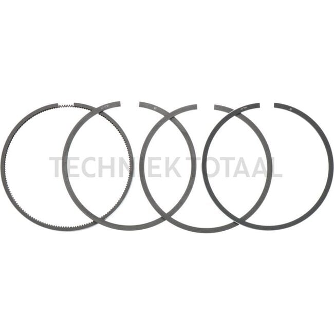 KS Piston ring set 4 rings, Ø 100 mm 3 mm (trapezoid ring) / 2 mm / 2 mm / 4 mm - 8-279400-00, 08-279400-00