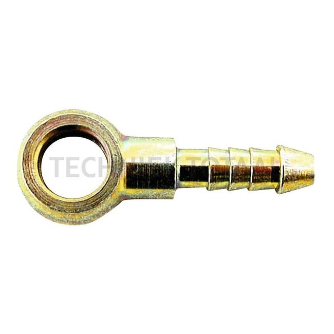 GRANIT Banjo fitting - 374203413 | Nominal width: 12 | To fit as banjo bolt: M18 x 1,5 | For hose inner Ø: 14 mm | L1: 53 mm | L2: 21 mm