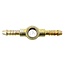 Doppelte Ringstutzen NW 4, Hohlschraube M10 x 1, Schlauch-Ø 5,5 mm