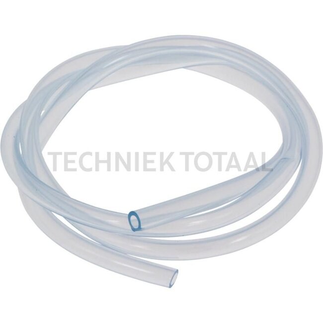 GRANIT Kunststofslang, 15 stuks - 374601008 | Uitvoering: Slang van glashelder PVC, beperkt bestand tegen chemicaliën, oplosmiddelen, oliën en vetten, benzine, etc. | Binnen-Ø: 9 mm | Buiten-Ø: 13 mm | NW: 8 | Kortstondige druk bij 20°C: 12 kg/ccm | Wanddikte: 2