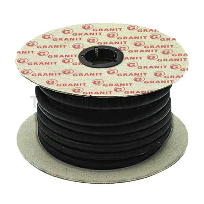 GRANIT Low-pressure hose - 374604354 | Version: With rubber outer layer, Design: Inner layer made of synthetic rubber, one textile braid insert, abrasion-resistant, smooth synthetic rubber outer layer, resistant to ozone and light cracking. | Inner Ø: 5,5 mm | O