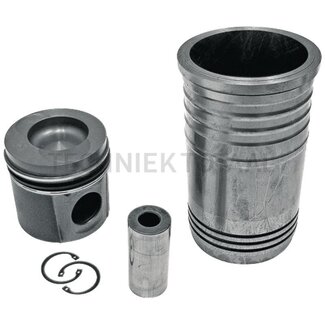 GRANIT Piston set, complete 3 rings, Ø 108 mm, pin Ø 40 x 90 mm, combustion chamber Ø 64.50 mm, combustion chamber depth 19 mm, combustion ring 1 mm, Supplied without O-ring