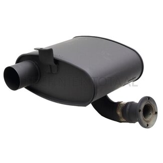 GRANIT Silencer New Holland TM120-TM155, Case IH MXM 120-155