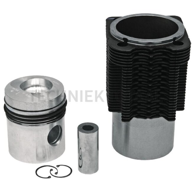 GRANIT Kolbensatz kpl. 4 Ringe, Ø 100 mm, Bolzen Ø 35 x 80 mm, Brennraum Ø 55 mm, Brennraumtiefe 19,9 mm - 380040117