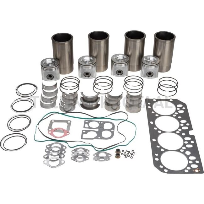 GRANIT Motorreparatieset - 380120582, RE546978 | Set bestaat uit: 1, 2, 5, 6 en hoofd-/drijfstanglager, 38012856, 380120363, 38012507, 38012508, 38012506 | Afmetingen: Zuiger en cilinderset zie pagina 1209 - 1289 | Passend voor: John Deere