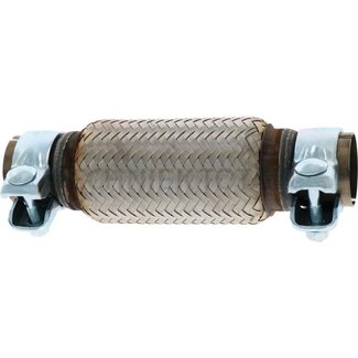 GRANIT Flexibel uitlaatstuk met klemmen Ø 43 / 67 mm - 225 mm