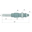 GRANIT Glühkerze 12 V, M18 x 1,5 mm, 0,9 V pro Stift | 0001592501, 0001592601, 0001596001, 0001596101, 0250001008, 0250001012, 0250001016, 0250001416