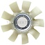 Borg Warner Koelventilator Ø 530 mm Fendt Favorit 712-718, 818