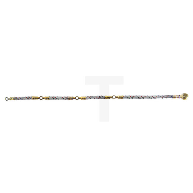 GRANIT Return line - 37402006, 3055380R91 | Version: for 4 cylinders | L: 610 mm | D: 14 mm | d: 8 mm | B: 125 mm | A: 235 mm