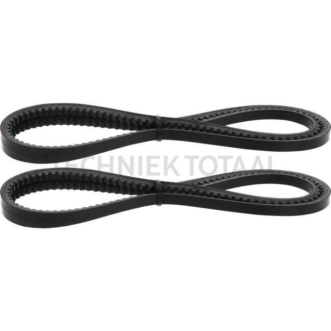 GRANIT V-snaarset 2 stuks, bij luchtdruksysteem - 74706496, X696612400000, F395200001010 | Afmetingen: AVX 10 x 1.340 LA mm
