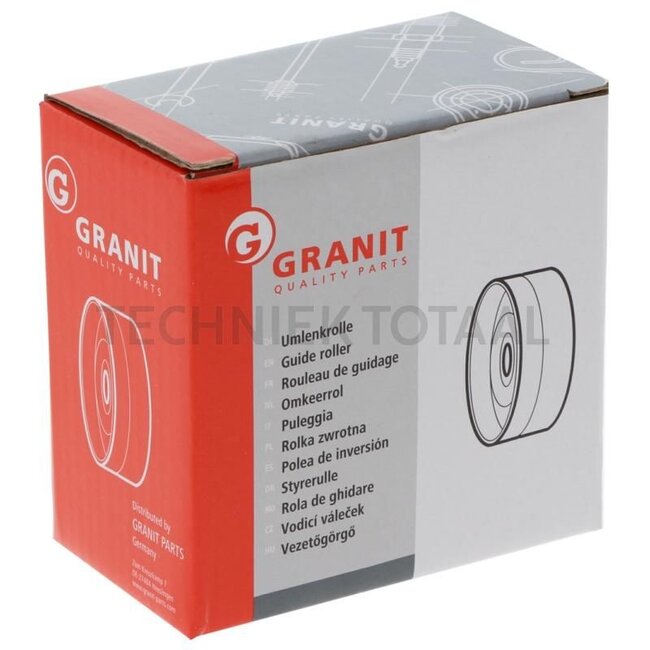 GRANIT Tensioning pulley for air conditioning system Ø 65 / 25.5 mm - 4270319M2, 4270319M1