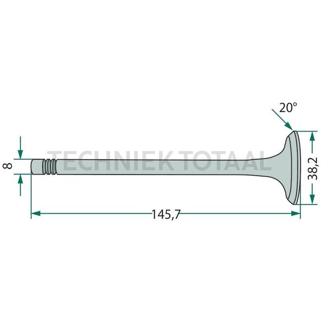 GRANIT Einlassventil Fendt 927-939 | F946201210200