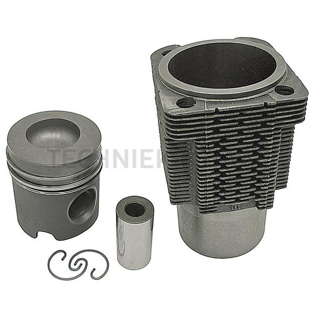 KS Kolbensatz kpl. 3 Ringe, Ø 102 mm, Bolzen Ø 40 x 80 mm, Brennraum Ø 58,4 mm, Brennraumtiefe 17,6 mm, Ringträgerkolben,, Kolben mit Kühlkanal, Bundmaß 120 mm - 75790669963, 02929989, 02931966, 02925623, 02929990 | Abmessung: 3 Ringe, Ø 102 mm, Bolzen Ø 40