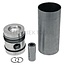 KS Piston set complete 5 rings, Ø 98.48 mm gudgeon pin Ø 34.925 x 84.2 mm combustion chamber Ø 61 mm combustion chamber depth 20.5 mm cast iron cylinder liner dry liner