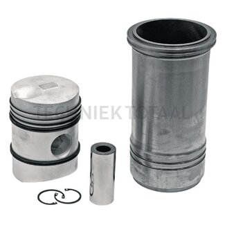 KS Piston set complete 5 rings, Ø 110 mm gudgeon pin Ø 40 x 93 mm combustion chamber depth 12.2 mm combustion ring 3.2 mm