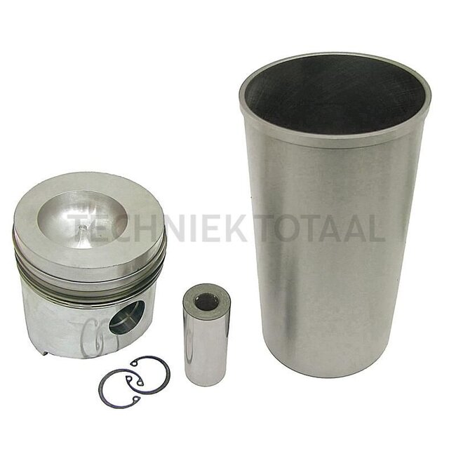 KS Zuiger en cilinderset 4 veren, Ø: 105 mm, pistonpen Ø: 32 x 82 mm, verbrandingskamer Ø: 62 mm, verbrandingskamerdiepte 19,8 mm, droge cilinderbus - 75791557971, 7701200914, 7701032473 | Afmetingen: 4 veren, Ø: 105 mm, pistonpen Ø: 32 x 82 mm, verbrandings