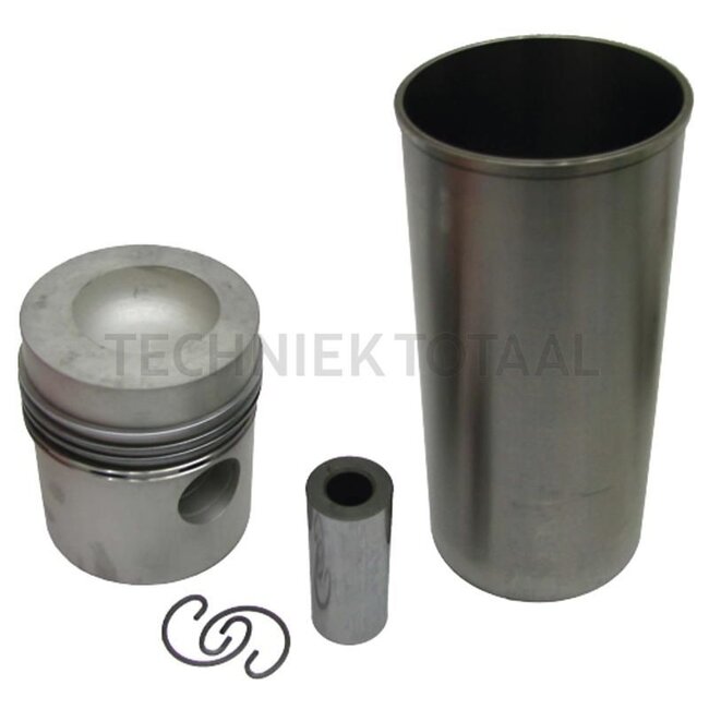 KS Piston set complete 4 rings, Ø 101.05 mm, gudgeon pin Ø 34.925 x 84.2 mm, combustion chamber Ø 61 mm, combustion chamber depth 20.5 mm, cast iron cylinder liner, dry liner, combustion ring 0.85 mm - 75792144981, 89207+4181A009+31358352 | Dimensions: 4 rin