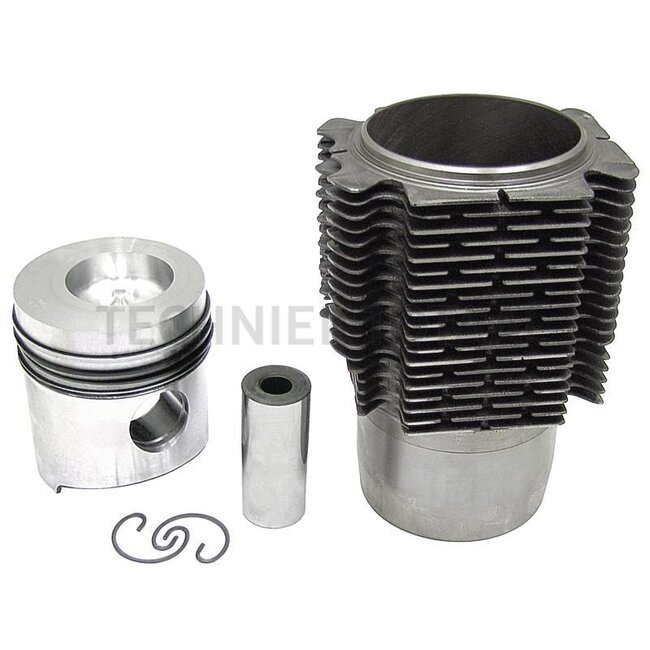 KS Zuiger en cilinderset 4 veren, Ø: 100 mm, pistonpen Ø: 35 x 82 mm, verbrandingskamer Ø: 56 mm, verbrandingskamerdiepte 19,1 mm - 75793063960, 7701023379 | Afmetingen: 4 veren, Ø: 100 mm, pistonpen Ø: 35 x 82 mm, verbrandingskamer Ø: 56 mm, verbrandingskam
