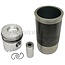 KS Piston set complete Ø 100 mm, piston pin 35 x 82 mm, Fendt, Renault | 7701023377