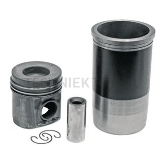 KS Zuiger en cilinderset Ø 125 mm, pistonpen Ø 46 mm, diepte 25,1 mm