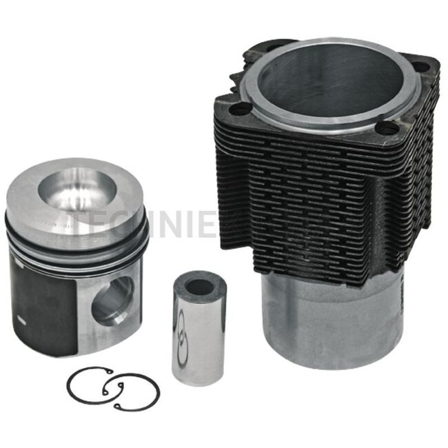 KS Piston set complete 4 rings, Ø 102 mm gudgeon pin Ø 40 x 80 mm combustion chamber Ø 58 mm combustion chamber depth 17.6 mm ring carrier piston piston with coolant channel