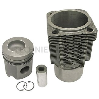 KS Piston set complete 3 rings, Ø 102 mm gudgeon pin Ø 35 x 80 mm combustion chamber Ø 56 mm combustion chamber depth 16.6 mm ring carrier piston piston with coolant channel new version (incl. 0.5 mm shim size = 137.3 mm)