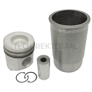 KS Kolbensatz kpl Ø 106,5 mm, Kolbenbolzen Ø 34,93 mm, John Deere