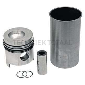 KS Piston set complete 4 rings, Ø 111.78 mm gudgeon pin Ø 38.1 x 89 mm combustion chamber Ø 63.6 mm combustion chamber depth 19.82 mm ring carrier piston dry liner