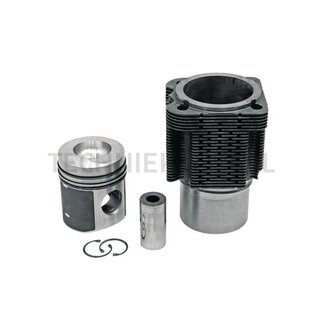 KS Piston set complete 3 rings, Ø 102 mm gudgeon pin Ø 35 x 80 mm combustion chamber Ø 56.5 mm combustion chamber depth 19.59 mm piston with coolant channel