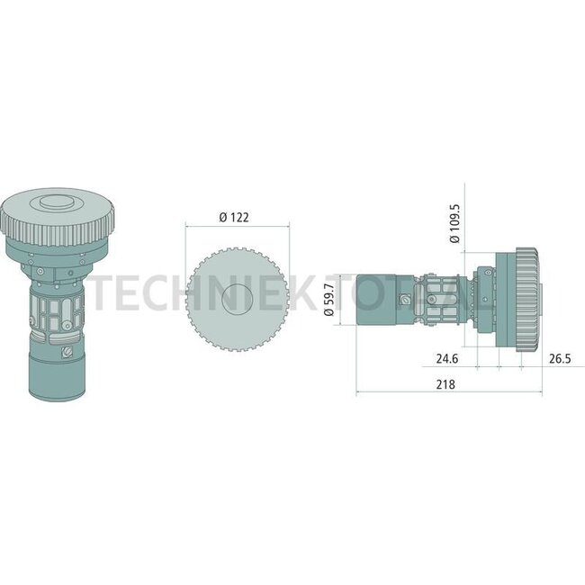 GRANIT Tankdop KOCKON M2 105 ULTIMATE PL-CAP aluminium, 120 l/min
