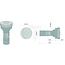 GRANIT Tank cap KOCKON M2 80 ULTIMATE PL-CAP aluminum, 120 l/min