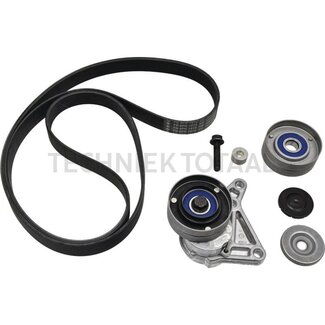 GRANIT Riemen-Kit 1915 mm, ohne Luftdruck und klimaanlage, 150A, mit Spannrolle