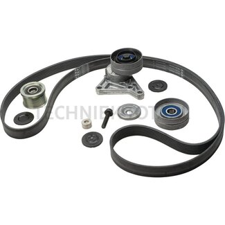 GRANIT Multiriem-set luchtdruk zonder airco 2375 mm, 8 ribben John Deere