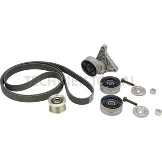 GRANIT Multiriem-set airco 2460 mm, 8 ribben John Deere 5820-6630
