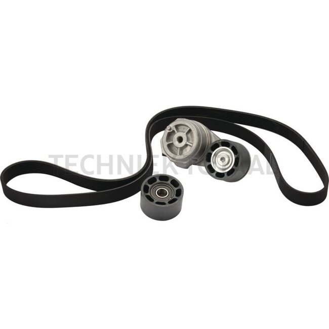 GRANIT Multiriem-set airco 1952 mm, 8 ribben Fiat M 100-160 | 87801838, 87840244, 87309962