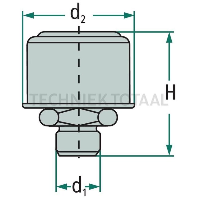 MANN-FILTER Be- en ontluchtingsfilter M14 x 1,5, Ø 45 mm, hoogte 47 mm | 4500162155